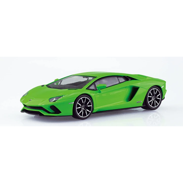 Aoshima: 1/32 The Snap Kit Lamborghini Aventador S (Pearl Green) Scale Model Kit #12-D - for just $24.99! 