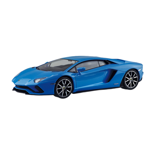 Aoshima: 1/32 The Snap Kit Lamborghini Aventador S (Pearl Blue) Scale Model Kit #12-E - for just $24.99! 