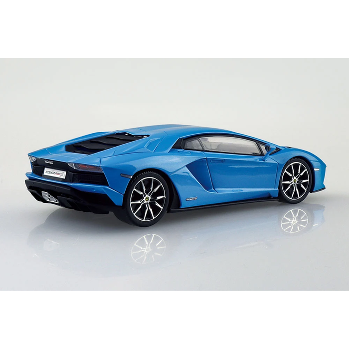 Aoshima: 1/32 The Snap Kit Lamborghini Aventador S (Pearl Blue) Scale Model Kit #12-E - for just $24.99! 