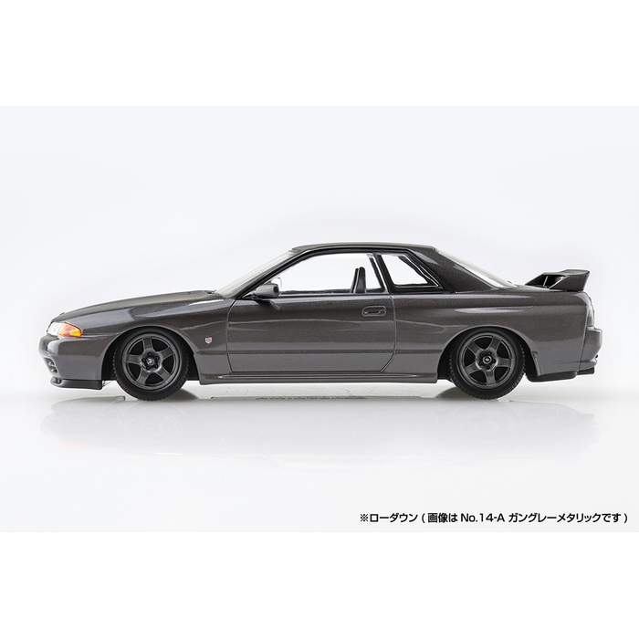 Aoshima: 1/32 The Snap Kit Nissan R32 Skyline GT-R (Black Pearl Metallic) Scale Model Kit #14-C - for just $24.99! 