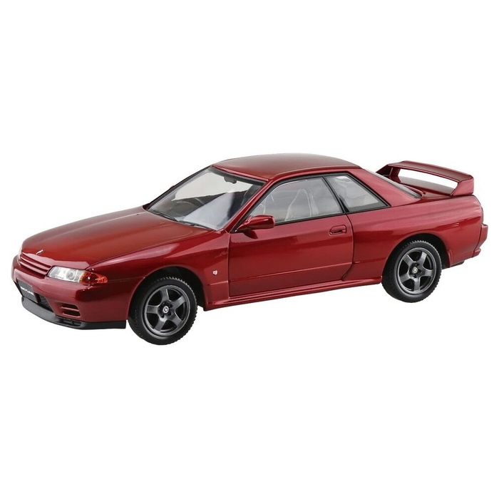 Aoshima: 1/32 The Snap KIt Nissan R32 Skyline GT-R (Red Pearl) Scale Model Kit #14-E - for just $24.99! 