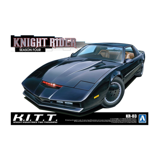 Aoshima: 1/24 KNIGHT RIDER KNIGHT 2000 K.I.T.T. SEASON IV Scale Model Kit KR-03 - for just $39.99! 