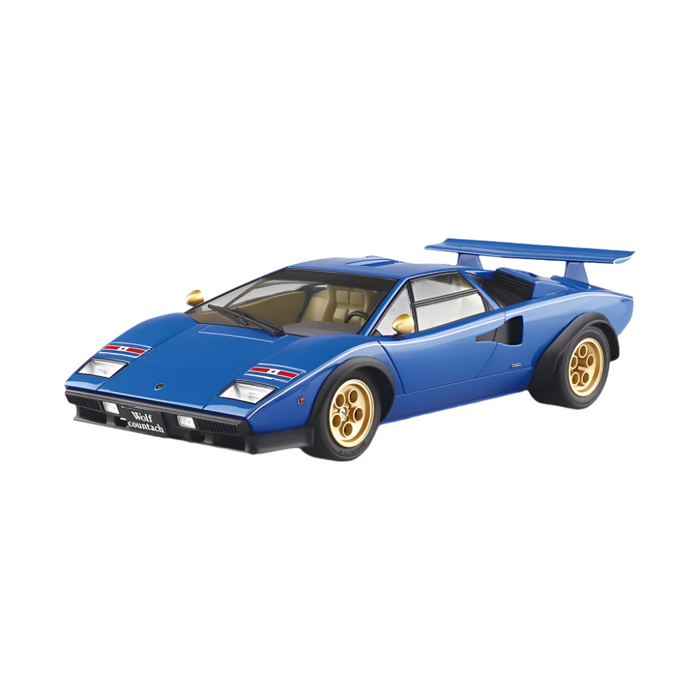 Aoshima: 1/24 '76 WOLF Countach Version 2 Scale Model Kit #18 - for just $44.99! 