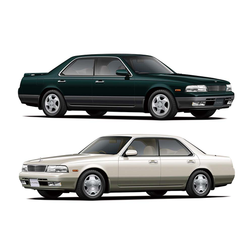 Aoshima: 1/24 GC34 Laurel Medalist V/Club S '93 Scale Model Kit #139 - for just $34.99! 