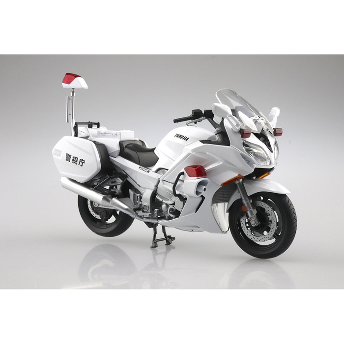 Aoshima: 1/12 Scale Yamaha FJR1300P Police Die-Cast Motorcycle - for just $36.99! 