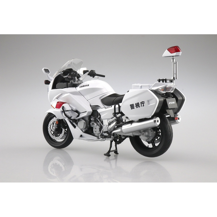 Aoshima: 1/12 Scale Yamaha FJR1300P Police Die-Cast Motorcycle - for just $36.99! 