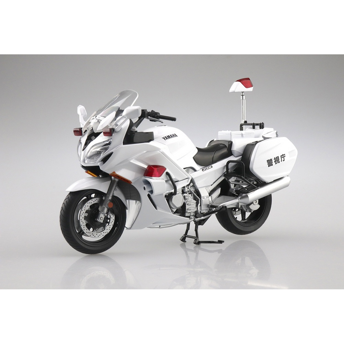 Aoshima: 1/12 Scale Yamaha FJR1300P Police Die-Cast Motorcycle - for just $36.99! 