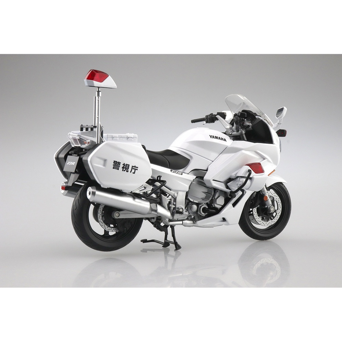 Aoshima: 1/12 Scale Yamaha FJR1300P Police Die-Cast Motorcycle - for just $36.99! 