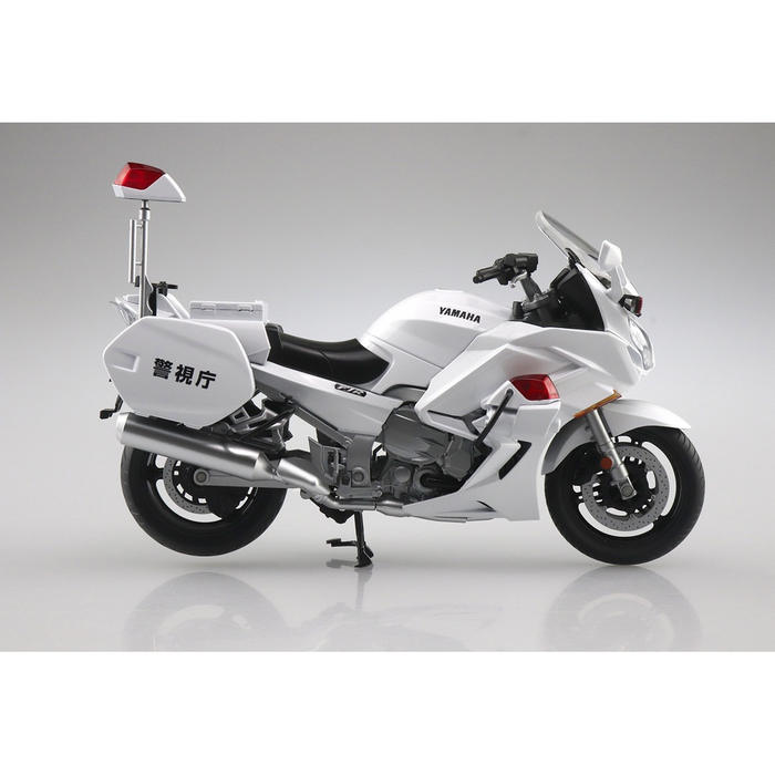 Aoshima: 1/12 Scale Yamaha FJR1300P Police Die-Cast Motorcycle - for just $36.99! 