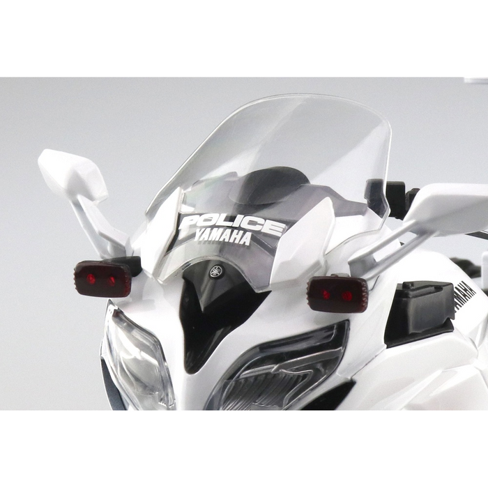 Aoshima: 1/12 Scale Yamaha FJR1300P Police Die-Cast Motorcycle - for just $36.99! 