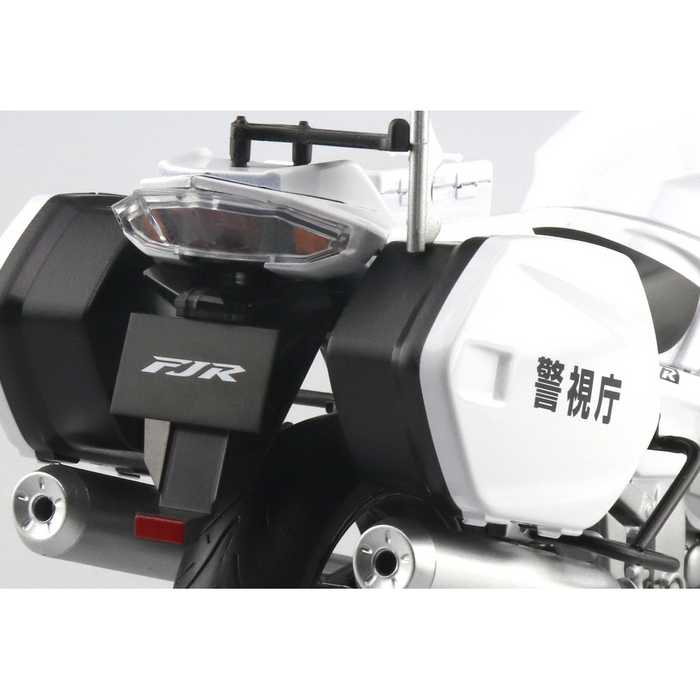 Aoshima: 1/12 Scale Yamaha FJR1300P Police Die-Cast Motorcycle - for just $36.99! 