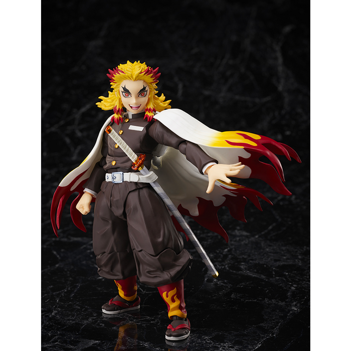 Aniplex: Demon Slayer: Kimetsu no Yaiba - The Movie: Mugen Train - [BUZZmod] Kyojuro Rengoku 1/12 Scale Figure - for just $154.99! 