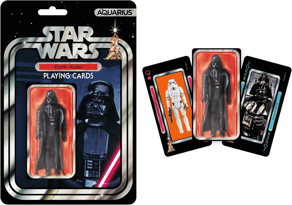 Aquarius Playing Cards: Star Wars - Action Figures - Darth Vader - for just $10! 