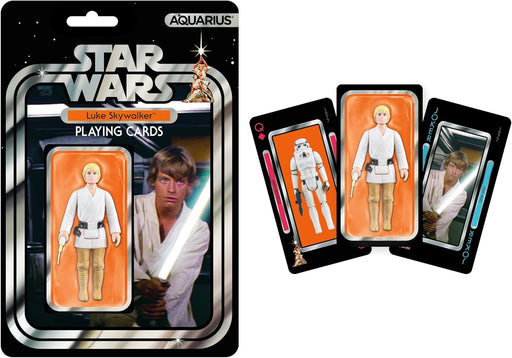 Aquarius Playing Cards: Star Wars - Action Figures - Luke Skywalker - for just $10! 