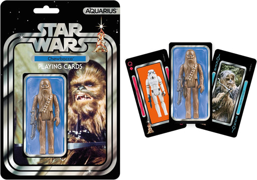 Aquarius Playing Cards: Star Wars - Action Figures - Chewbacca - for just $10! 