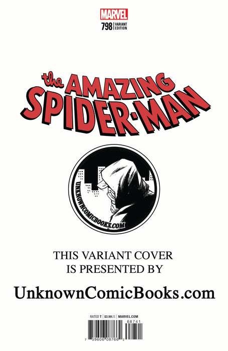 Amazing Spider-Man #798 Unknown Comic Books Virgin Exclusive Dodson Venom 30Th Var Leg 4/4/2018 - for just $15! 