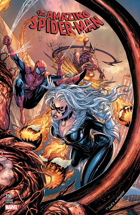 [4 PACK] AMAZING SPIDER-MAN #797, #798, #799, #800 UNKNOWN COMICS CONNECTING COVERS KIRKHAM 2018 - for just $50! 