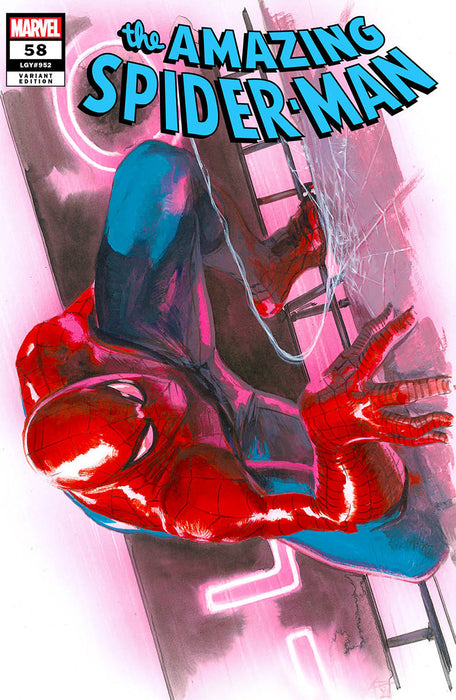 Amazing Spider-Man #58 Unknown Comics Exclusive Gabriele Dell'Otto Var (09/25/2024) - for just $10! 