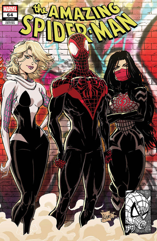 Amazing Spider-Man #64 Unknown Comics Kaare Andrews Connecting Cover Exclusive Var (12/25/2024) - for just $10! 