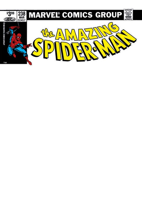 Amazing Spider-Man 238 Unknown Comics Exclusive Blank Var (04/06/2022) - for just $20! 