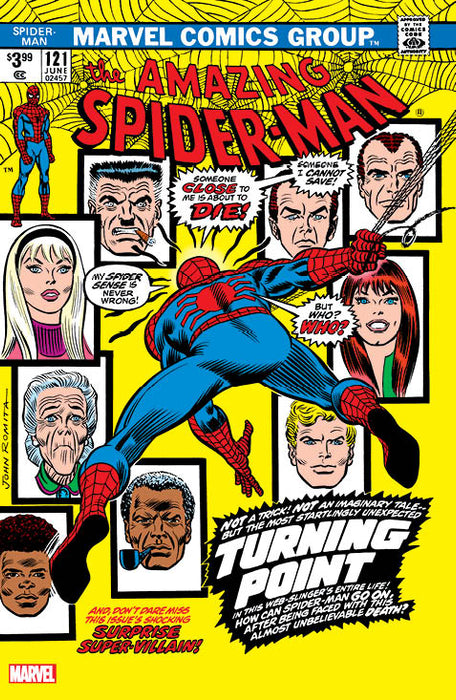 [Foil] Amazing Spider-Man #121 Facsimile Edition Unknown Comics John Romita Exclusive Var (06/14/2023) - for just $60! 