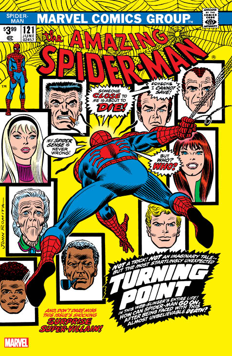 [Foil] Amazing Spider-Man #121 Facsimile Edition Unknown Comics John Romita Exclusive Var (06/14/2023) - for just $60! 