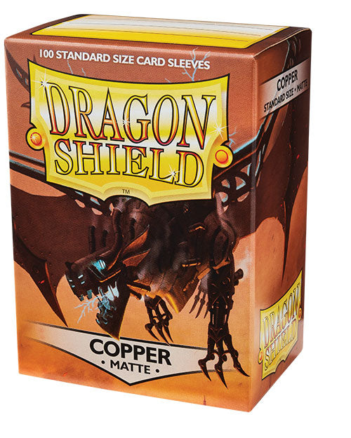 Dragon Shield Matte Copper Sleeves 100-Count - Just $8.95! Shop now at Retro Gaming of Denver