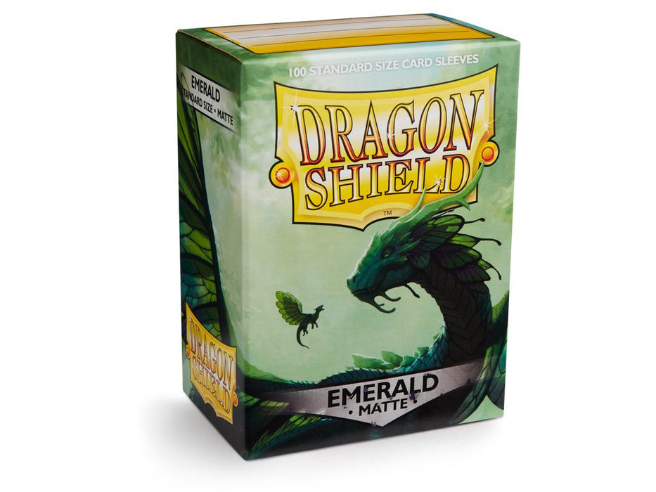 Dragon Shield Matte Sleeve - Emerald ‘Rayalda’ 100ct - for just $14.99! 