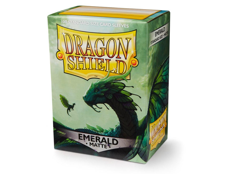 Dragon Shield Matte Sleeve - Emerald ‘Rayalda’ 100ct - for just $14.99! 