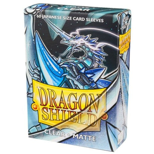 Dragon Shield Matte Clear Japanese Sleeves 60-Count - Just $5.95! Shop now at Retro Gaming of Denver