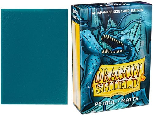 Dragon Shield Matte Petrol Japanese Sleeves 60-Count - Just $5.95! Shop now at Retro Gaming of Denver