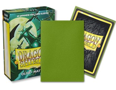 Dragon Shield Matte Olive Japanese Sleeves 60-Count - Just $5.95! Shop now at Retro Gaming of Denver