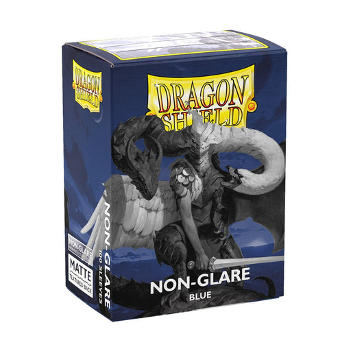 Dragon Shield: Standard 100ct Sleeves - Blue (Matte Non-Glare) - for just $8.95! 