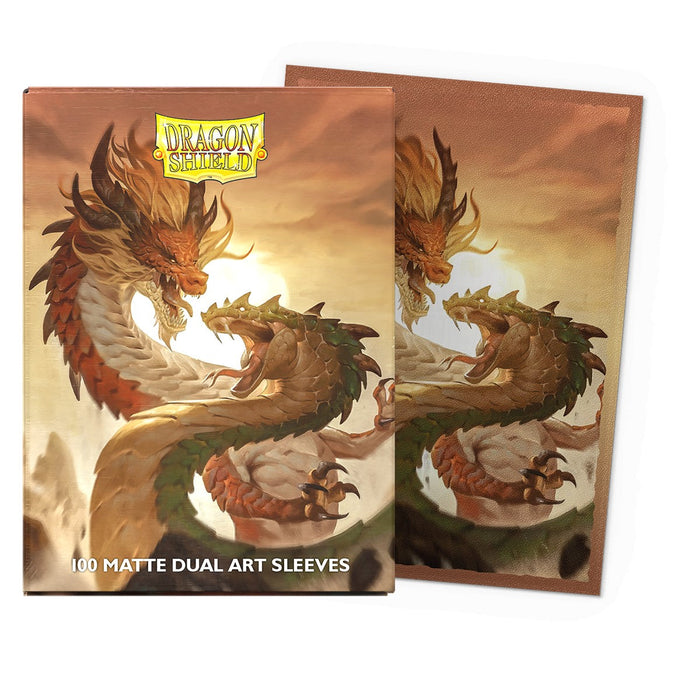 Dragon Shield: Standard Size 100ct Art Sleeves - Wood Snake 2025 (Dual Matte) - for just $22.99! 