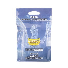 Dragon Shield Sleeves: Perfect Fit Standard Thick Inner - Clear 100CT - for just $5.95! 