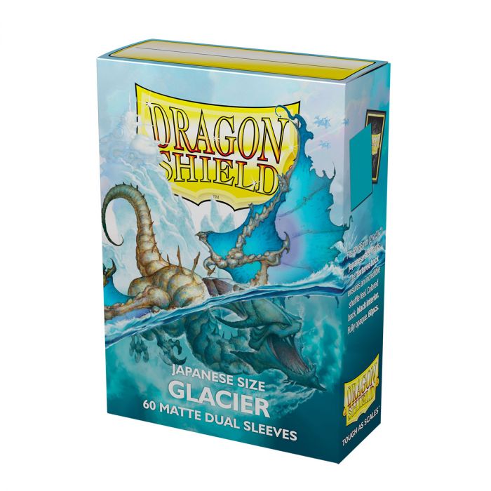 Dragon Shield Dual Matte Glacier Miniom Japanese Sleeves 60-Count - Just $5.95! Shop now at Retro Gaming of Denver