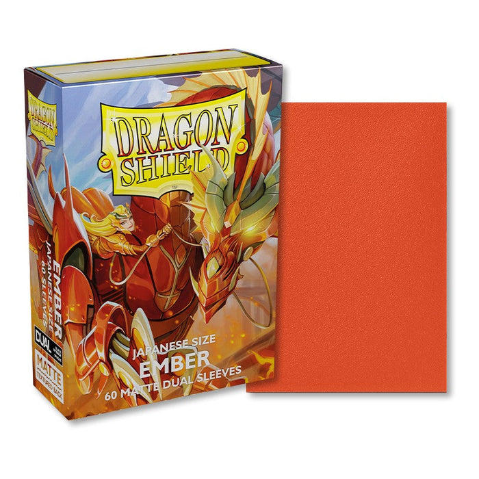 Dragon Shield Dual Matte Ember Japanese Sleeves 60-Count - Just $5.95! Shop now at Retro Gaming of Denver