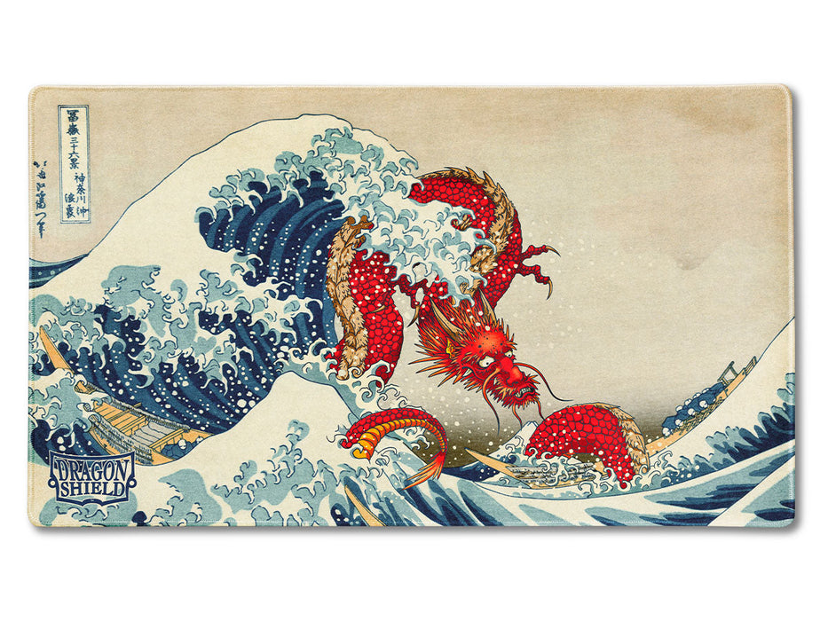 Dragon Shield The Great Wave Playmat with Tube - Just $17.95! Shop now at Retro Gaming of Denver