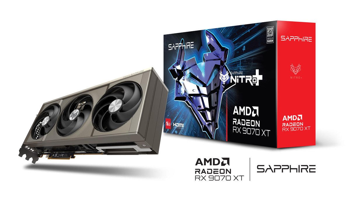 Sapphire 11348-01-20G Nitro+ AMD Radeon RX 9070 XT Gaming Graphics Card - for just $949.99! 
