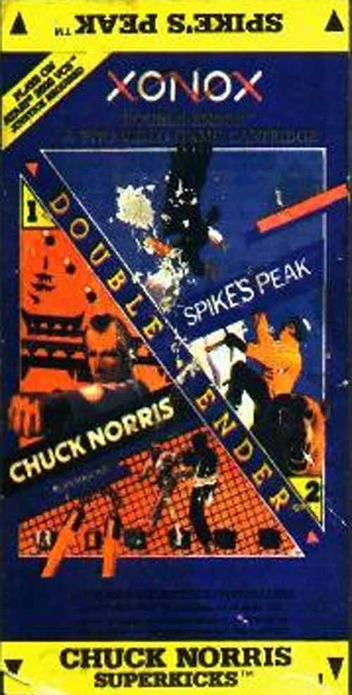 Chuck Norris Superkicks/Spike's Peak (Atari 2600) - for just $0! 