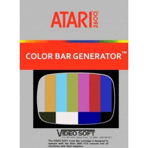 Color Bar Generator (Atari 2600) - Just $0! Shop now at Retro Gaming of Denver