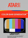 Color Bar Generator (Atari 2600) - for just $0! 