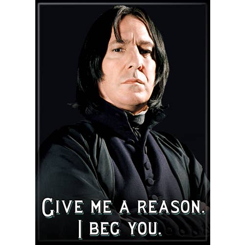 Harry Potter: Snape I Beg You Magnet - for just $4.49! 