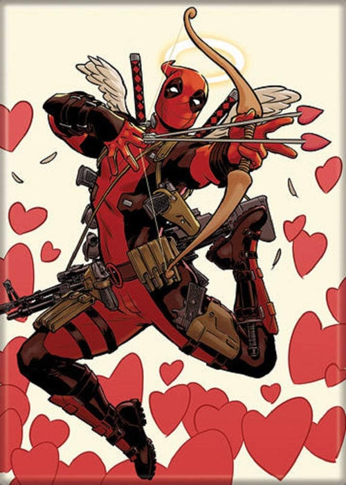 Marvel Comics: Deadpool Playing Cupid Magnet - for just $4.49! 