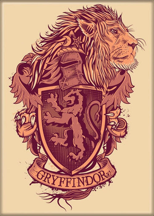 Harry Potter: Gryffindor Crest Magnet - Alternate - for just $4.49! 