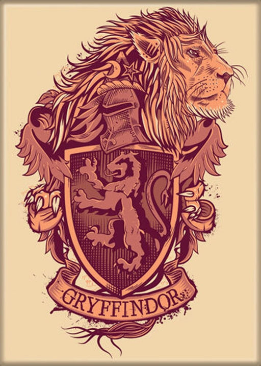 Harry Potter: Gryffindor Crest Magnet - Alternate - for just $4.49! 