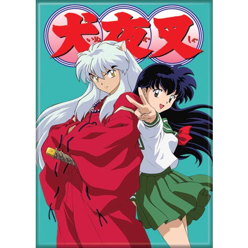Inuyasha: Inuyasha and Kagome Peace Magnet - for just $4.49! 