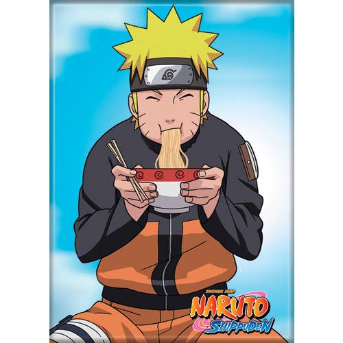 Naruto: Eating Ramen Magnet - for just $4.49! 