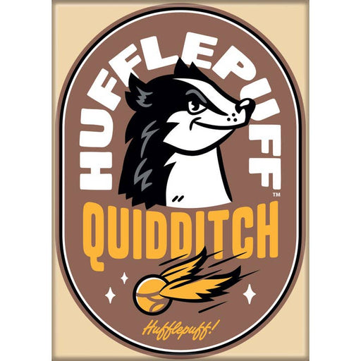 Harry Potter: Hufflepuff Quidditch Stamp Magnet - for just $4.49! 