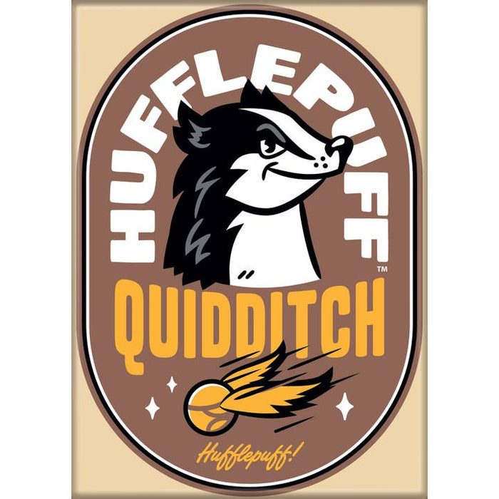 Harry Potter: Hufflepuff Quidditch Stamp Magnet - for just $4.49! 